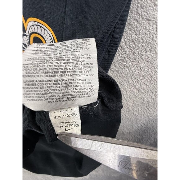 Nike Kobe Bryant Shirt Boys Large Black Dri-Fit Snake Graphic Basketball Mamba - Picture 11 of 15